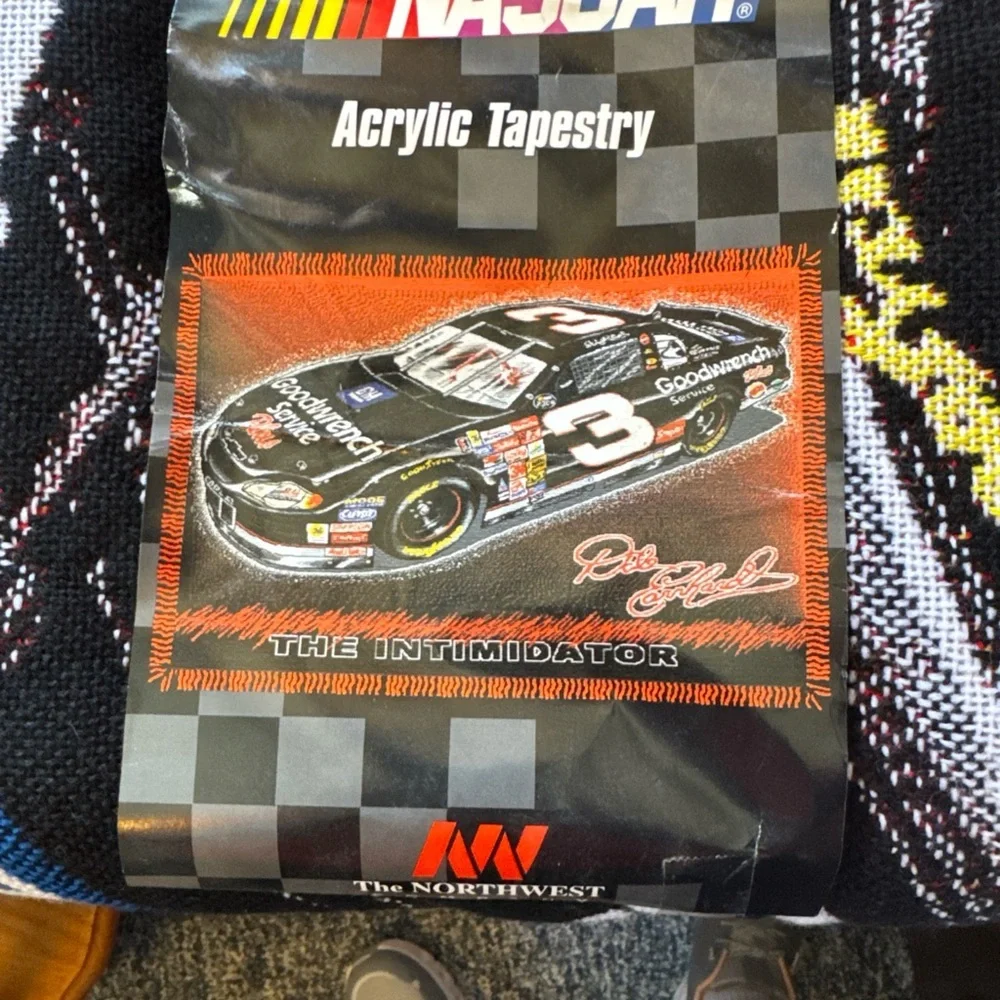 Goodwrench Service Plus Black and Red Blanket.